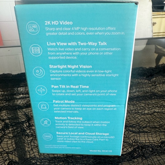 KASA Spot Pan Tilt 24/7 Recording Indoor Camera Baby Monitor - Picture 2 of 6